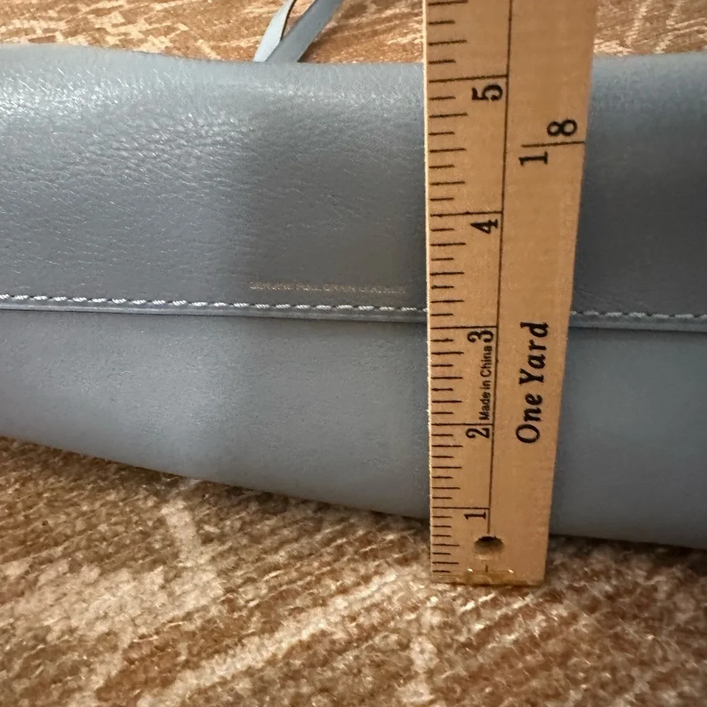 NWOT Coach Dusty Blue Leather Tote - Picture 12 of 12